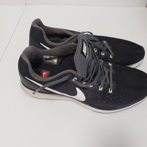 Nike Air Zoom Pegasus 34 Men's Size 13 Running Shoes Sneakers  887009-001 Black